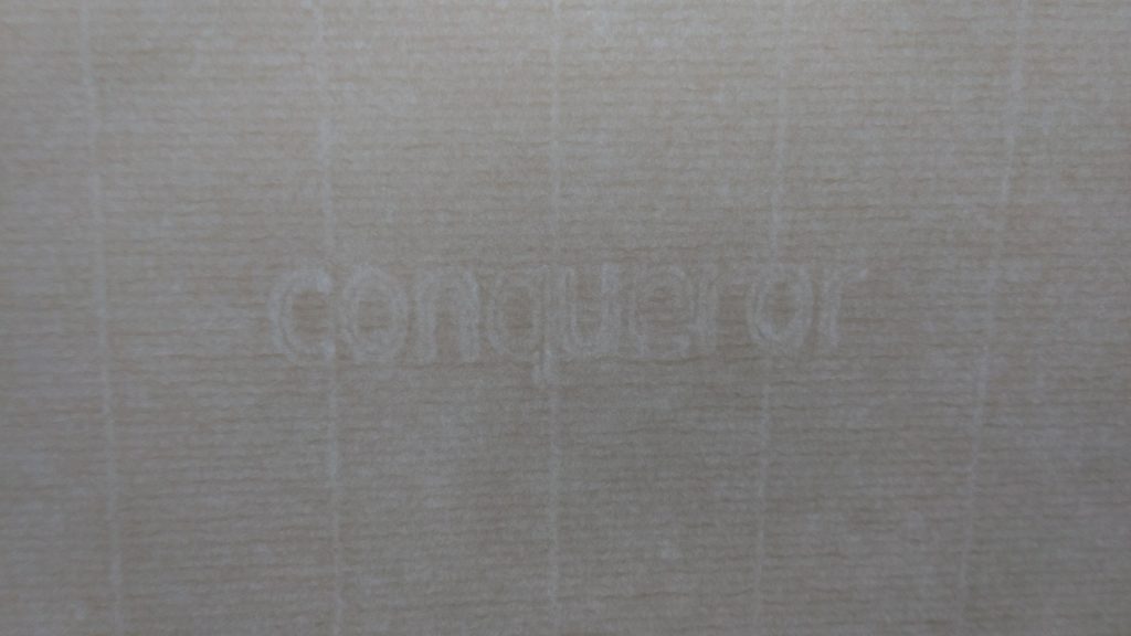 Conqueror Laid - Watermark